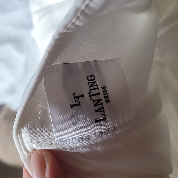 LanTing sz 14 Wedding Dress, New with Tags - Picture 16 of 16